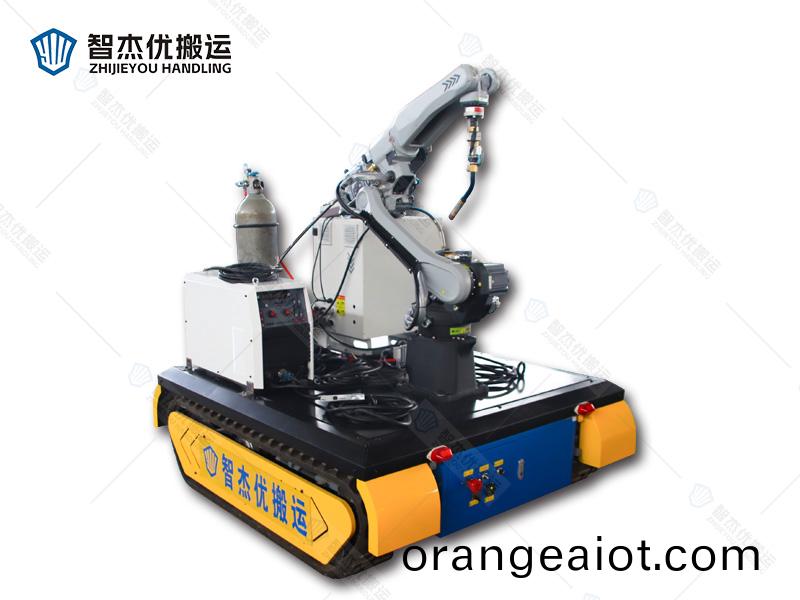 智能(neng)電銲機器(qi)人