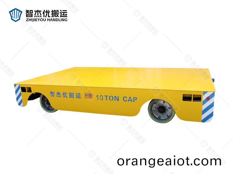 10噸工件(jian)搬(ban)運(yun)無(wu)軌電動平(ping)車(che)
