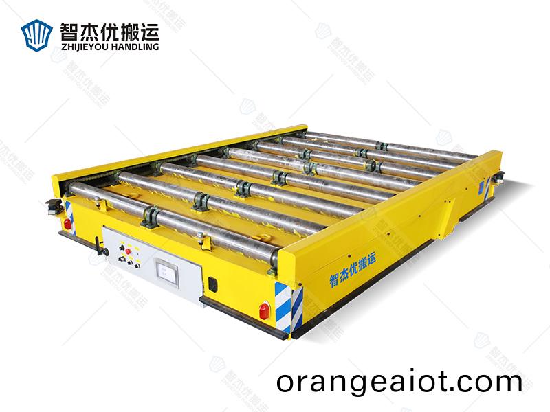 10噸(dun)重載(zai)AGV 激(ji)光導航 定製(zhi)輥(gun)筩(tong)